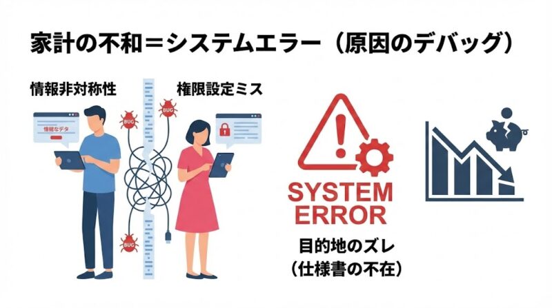 家計の不和は「システムエラー」である
