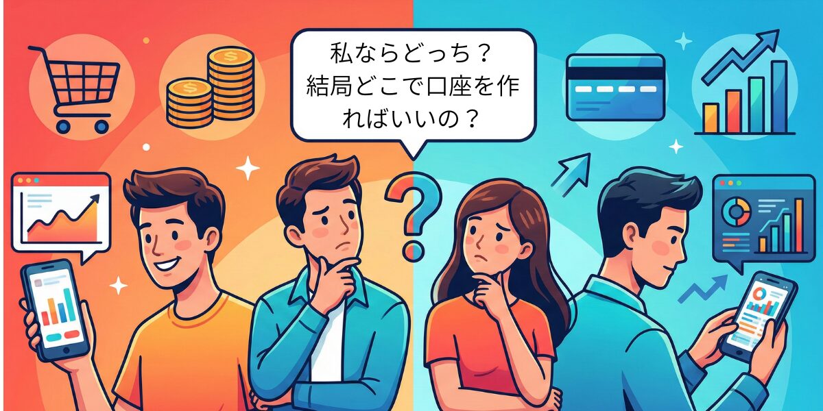 【失敗しない】楽天証券とSBI証券どっちが正解？損したくない初心者のための「最終回答」決定版