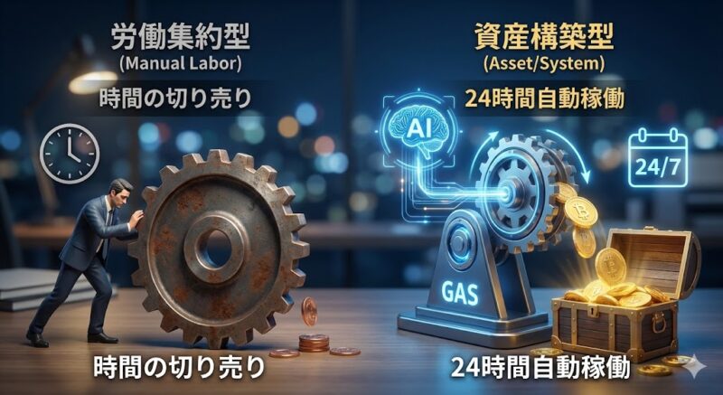 「AI労働者」を雇うという発想：労働集約型からの脱却