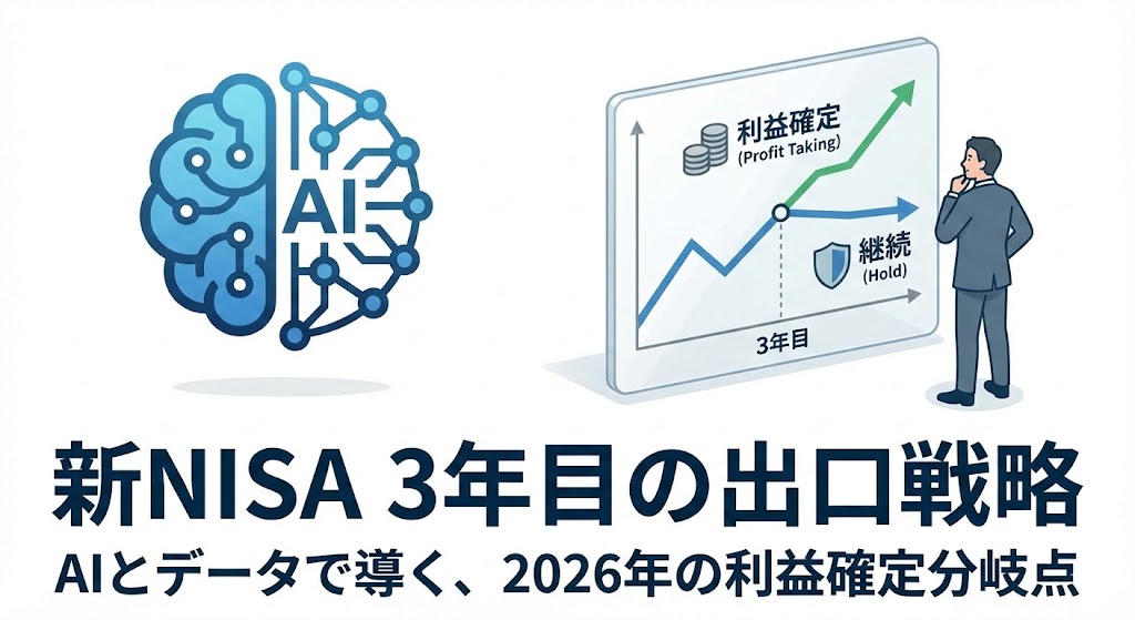 新NISA 3年目の「出口戦略」完全版：AIとデータで導き出す、利益確定か継続（ガチホ）かの損益分岐点