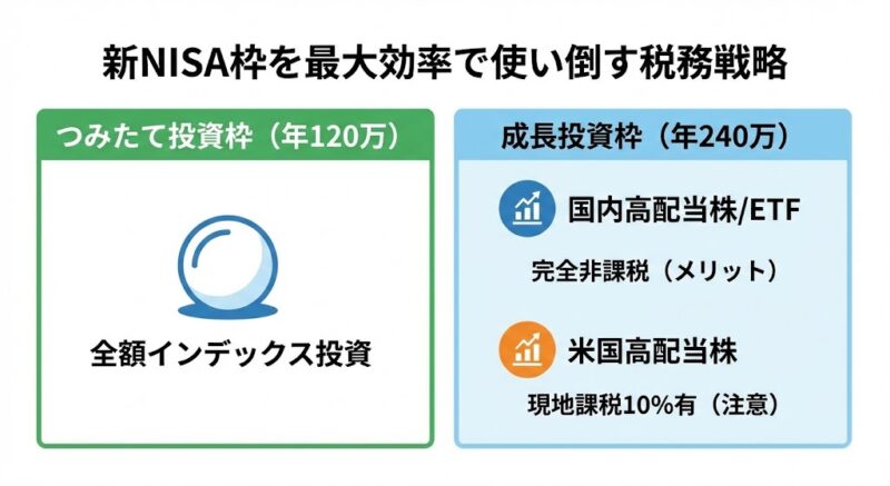 新NISA枠を「最大効率」で使い倒す税務戦略