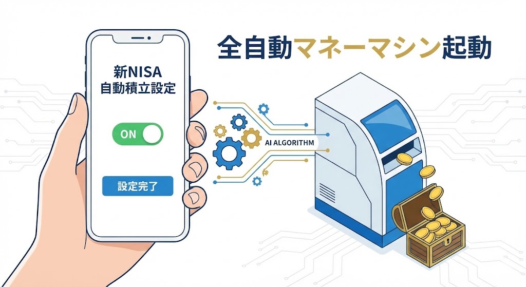 新NISAは「設定」が9割。感情を捨てて「自動運転」で資産を増やすための最適解