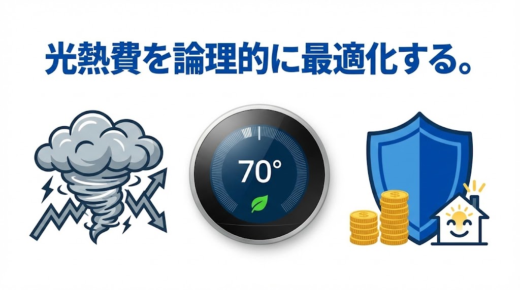 光熱費をシステムとして最適化する：燃料調整費の変動に強い電力・ガス会社選びの全手順