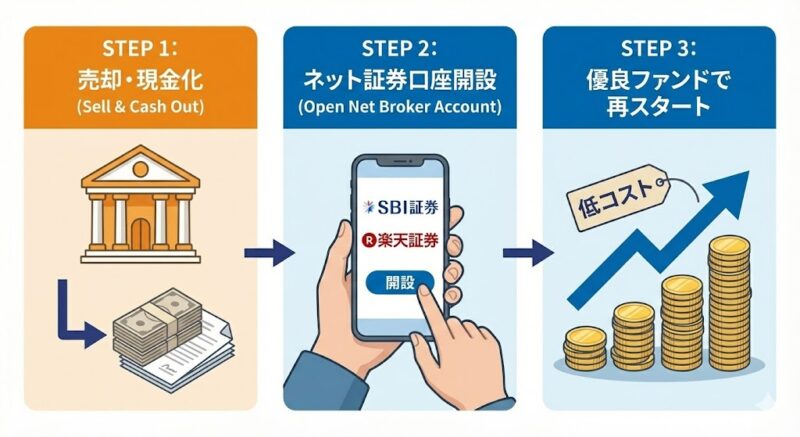 ネット証券への「乗り換えマニュアル」
