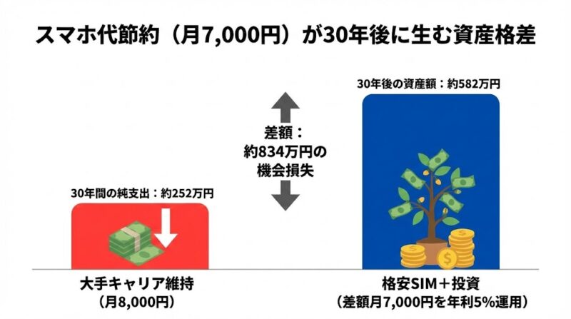 なぜ「スマホ代の見直し」が人生最大の投資になるのか