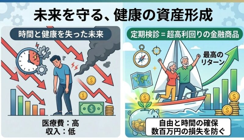 定期検診は「超高利回り」な金融商品である