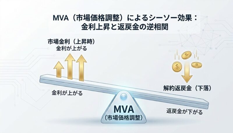 変数②：流動性を厳しく制限する「解約控除」と「MVA」