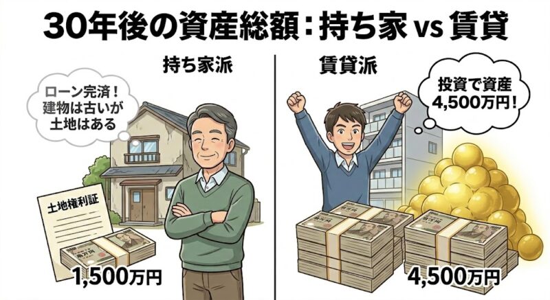 30年後の総資産額シミュレーション