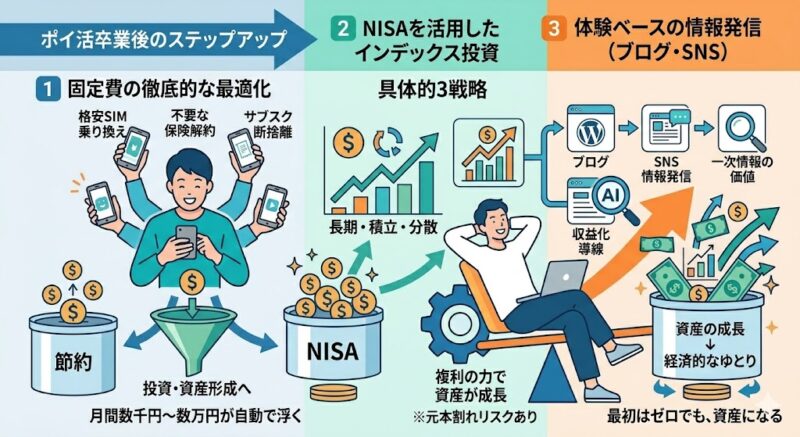 ポイ活卒業生が取り組むべき「仕組みづくり」の具体策3選