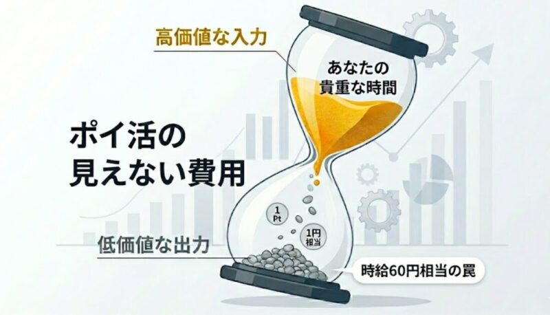 ポイ活の「見えないコスト」と時給換算